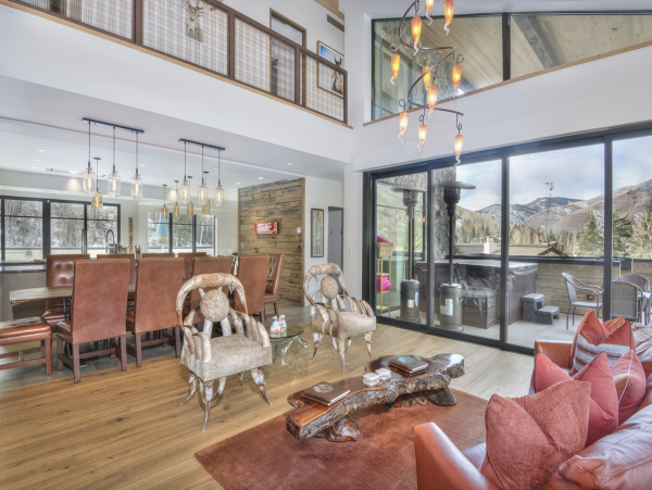 Luxury Vail Ski-In-Ski-Out Penthouse Sleeps Twelve Guests